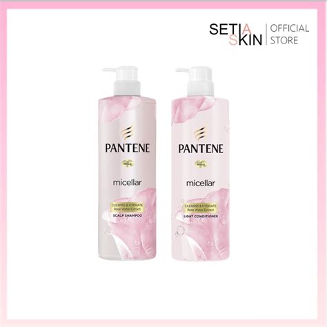 Micellar Rose Water Detox And Hydrate Shampoo And Conditioner By Pantene [530ml] Shopee Malaysia