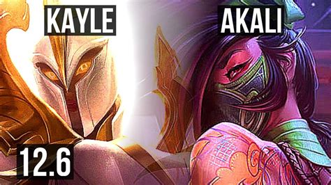 KAYLE Vs AKALI TOP DEFEAT Rank 4 Kayle Quadra TR Grandmaster