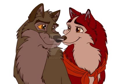 Balto and Jenna by EmberWolfsArt on DeviantArt