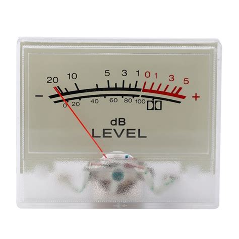 High Performance Power Amplifier Meter DB Level Header VU Meter