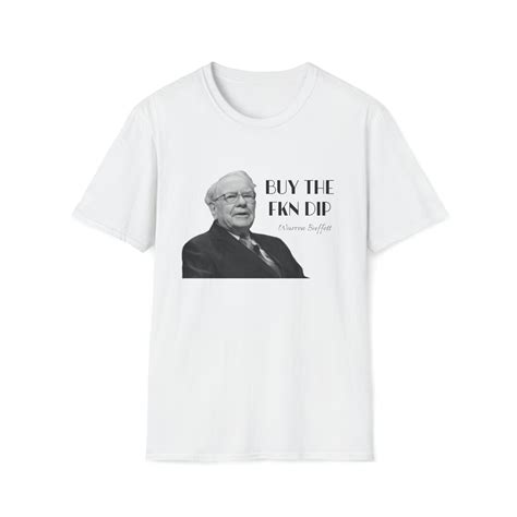 Buy The Fkn Dip Warren Buffett Crewneck T Shirt Wall Street Finance