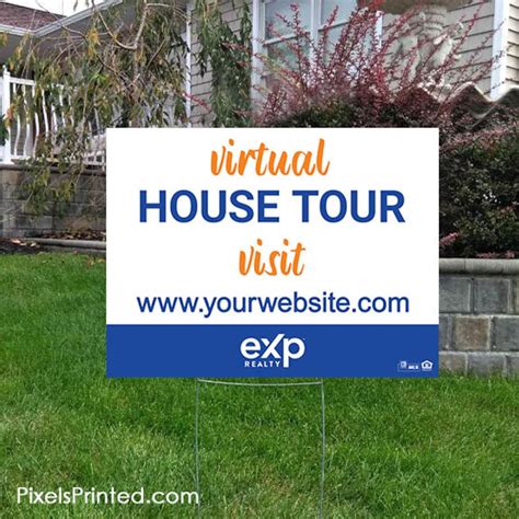 EXP Realty Yard Sign 18 X 24 EXP Realty Lawn Etsy