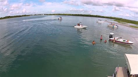 Disappearing Island Ponce Inlet Florida Drone Youtube