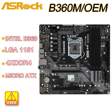 Asrock Placa Base B B M Oem Lga Ddr Hdmi M Intel Micro Atx