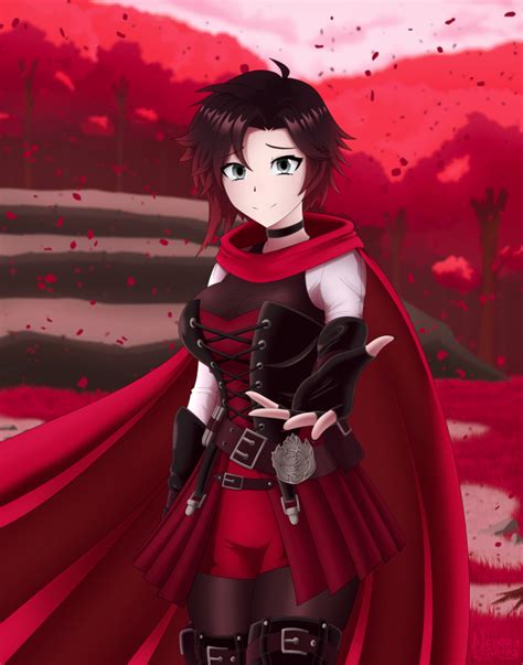 Keep Moving Forward Ruby Rose Rwby By Mlgredwings On Deviantart