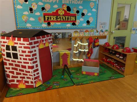 Fire Station Dramatic Play Dramatic Play Preschool Community Helper