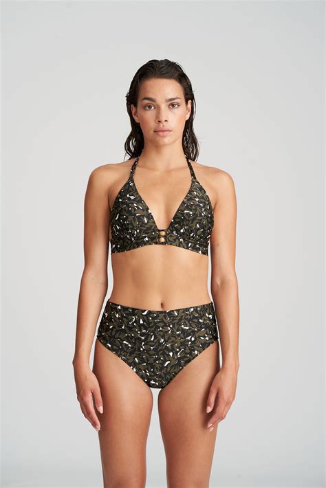 Marie Jo Swim CORDOBA Rainforest Padded Triangle Bikini Top Rigby