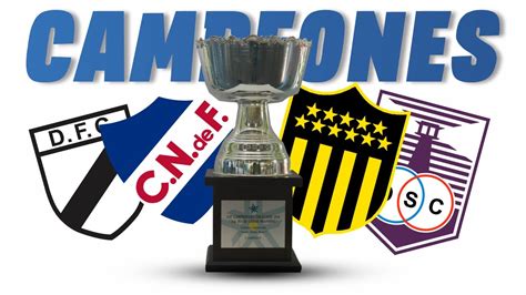 TODOS LOS CAMPEONES DEL TORNEO APERTURA DE URUGUAY YouTube