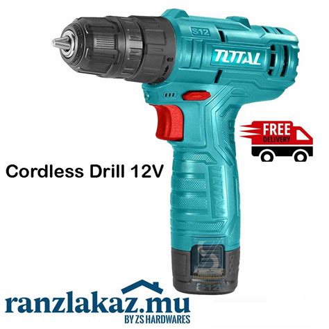 Cordless Drill 12V Total Tdli12415 Ranzlakaz Mu Quincaillerie ZS