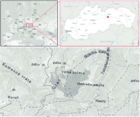 Location of the Bear Cave | Download Scientific Diagram