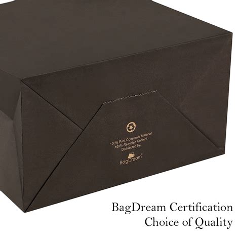 Bagdream Kraft Paper Bags 5x3x8and 8x425x10and 10x5x13 25 Pcs Each T