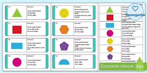 Les Formes Géométriques Maths Twinkl