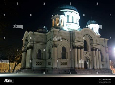 Iglesia De San Miguel Arc Ngel En Kaunas Lituania Fotograf A De Stock