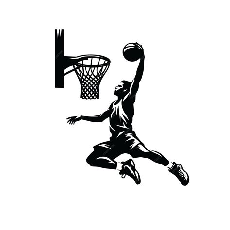 Premium Vector Basketball Player Svg Vector Graphic