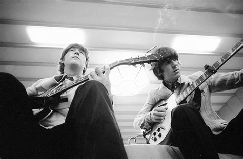 John Lennon & George Harrison Backstage, Japan, 1966 | San Francisco Art Exchange