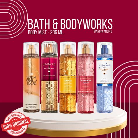 BATH AND BODY WORKS BODY MIST ORIGINAL BODY SPRAY BBW ML PERFUME FOR