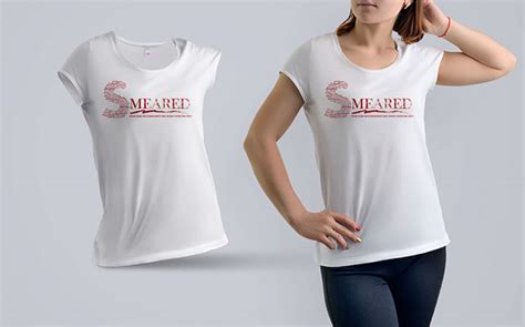 smeared logo behance