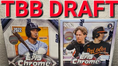 Tbb Draft Topps Chrome Baseball Mega Box Break Youtube