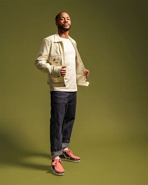 Raheem Sterling Debuts BAPE X Clarks Wallabees Desert Boots Clarks