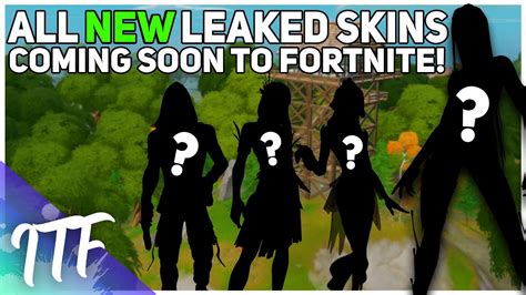 All New Leaked Skins Coming Soon To Fortnite V1340 Fortnite Battle Royale Youtube