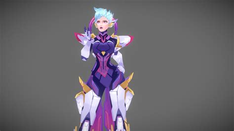 League Of Legends Camille 3D Model By Srthebox 8c89a2a Sketchfab