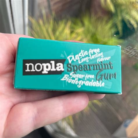 Nopla Plastic Free Spearmint Gum Review Abillion