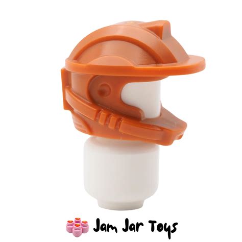 LEGO Dark Orange Space Helmet With Brim. VH28