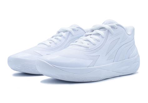 PUMA MB.02 Lo "Triple White" 379419-01 | SneakerNews.com