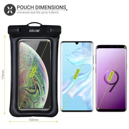 Olixar Huawei Mate 20 Pro Waterproof Pouch - Black