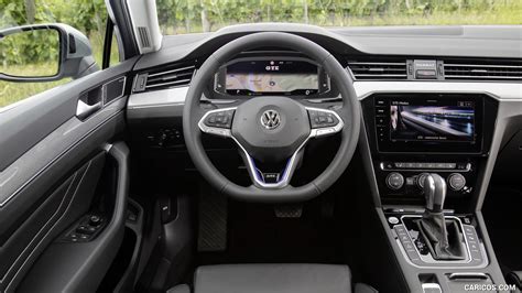 2020 Volkswagen Passat Gte Variant Plug In Hybrid Eu Spec Interior Cockpit Wallpaper Caricos