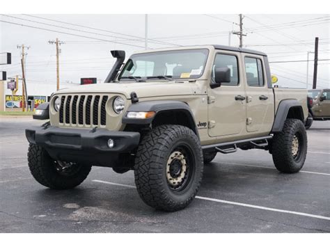 New 2020 Jeep Gladiator Sport Mopar Lift Black Rhino Wheels With 37″ Tires 4wd