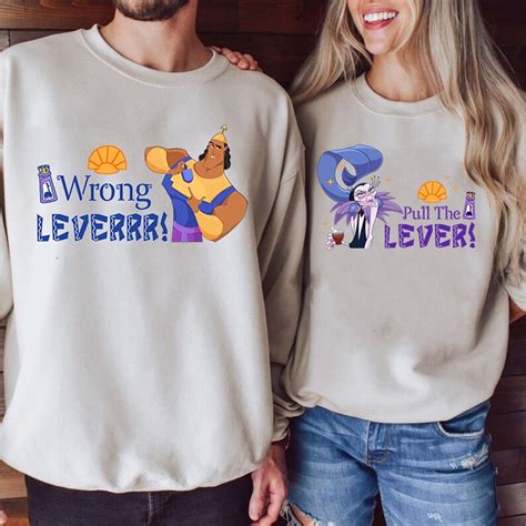 The Emperor S New Groove Shirts Pull The Lever Etsy