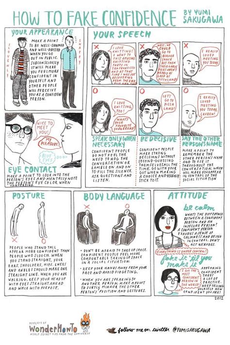 How To Fake Confidence Self Care Activities Social Work Confidence