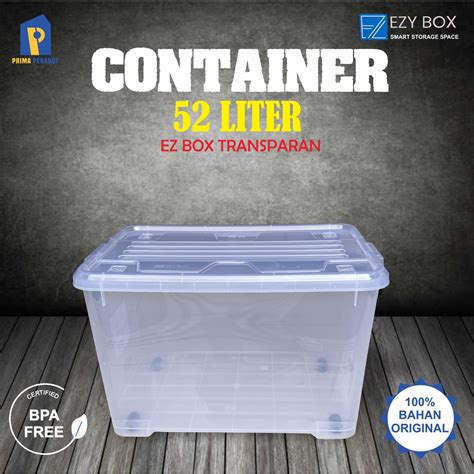 Jual Storage Box Multifungsi Box Container L Transparan Shopee