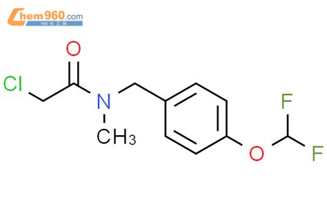 851903 50 9 2 Chloro N 4 Difluoromethoxy PhenylMethyl N