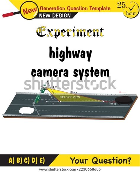 Physics Vehicle Experiments Cars Physics Lesson Stock Vector (Royalty ...