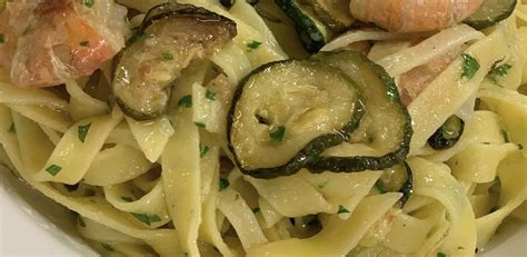 Tagliatelle Zucchine E Gamberetti Lo Chef Barbieri Svela Il Trucco