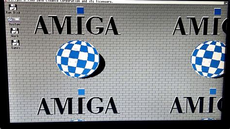 Amiga D Indivision Aga Mk Cr Grafikfehler Teil Youtube