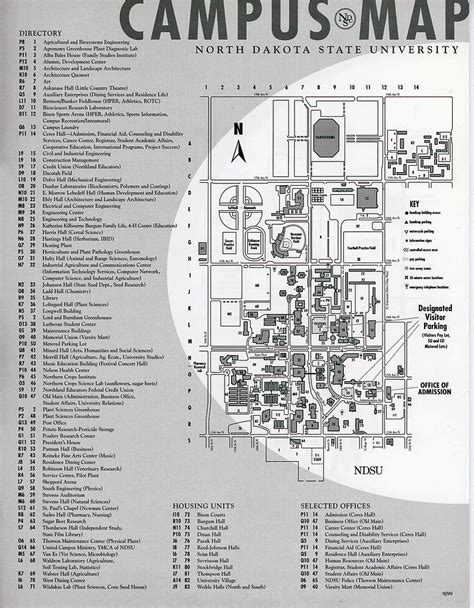 South Dakota State University Campus Map