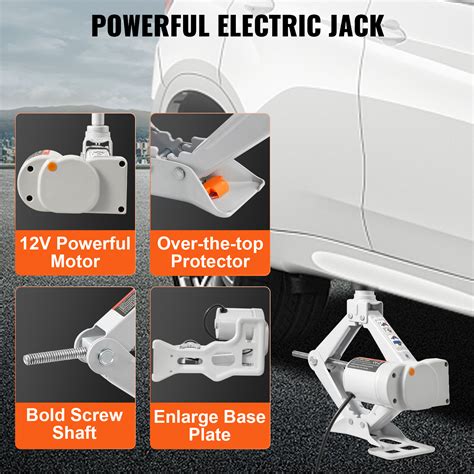 Vevor Electric Car Jack 3 Ton 12v Floor Jack All In One Electric