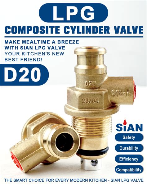 Sian Safety D Lpg Composite Cylinder Self Closing Valves Buy