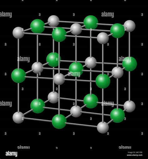 Model Of Salt Atom Hi Res Stock Photography And Images Alamy