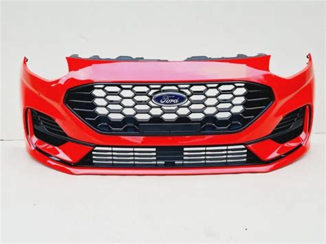 FORD FIESTA MK8 St Line 2022 2023 New Genuine Front Bumper Race Red