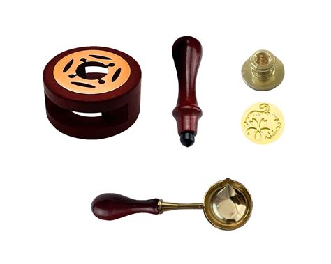 Wax Seal Kit Wax Seal Warmer Melting Kit Wax Seal Stamp Kit Wax Seal