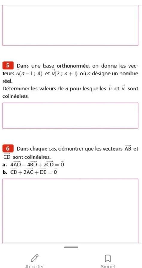 Bonjour Quelqun Pourrait Maider Avec Ces Deux Excercices De Maths Svp