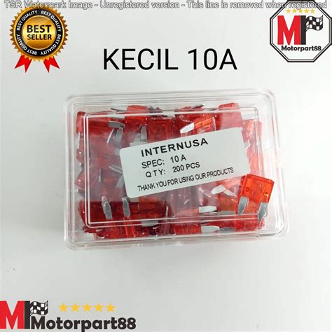 Jual SEKRING SKRING SIKRING FUSE PIUS TANCAP KECIL 10A 15A 20A HARGA