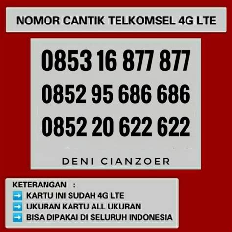 Jual Kartu Perdana Nomor Cantik As Nomor Cantik Simpati Loop Xl Axis