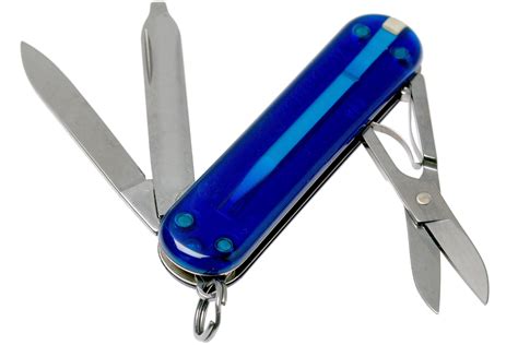 Victorinox Classic SD Blau Transparent 0 6223 T2 Schweizer