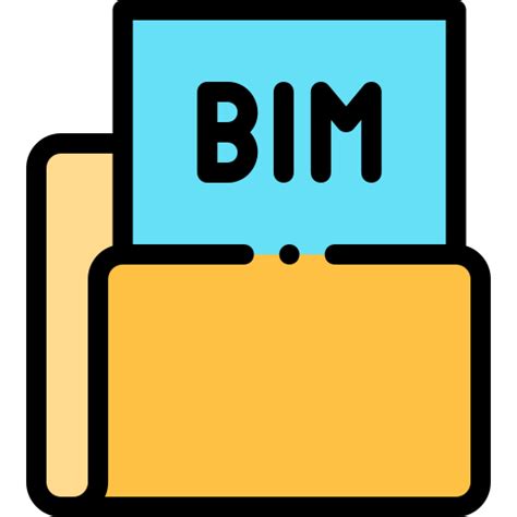 Bim Detailed Rounded Lineal color icon