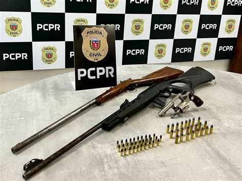 PCPR Prende Dois Homens Por Posse Irregular De Arma De Fogo Em Bom